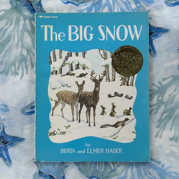 The Big Snow Berta & Elmer Hader Paperback Book - Picture 1 of 5